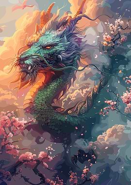 Fantasy Dragon Magical