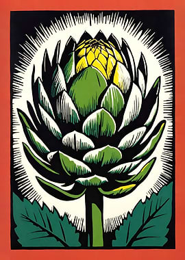 Vintage Artichoke