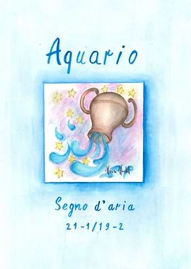 ZODIACO Aquario senza C