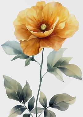 Watercolor Flower