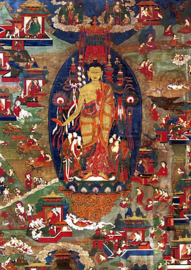 Buddha Shakyamuni Thangka