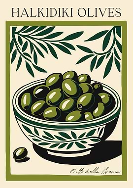 Halkidiki Olives Greece