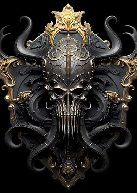 Golden Skull Cthulhu