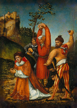 Lapidation of St Stephen