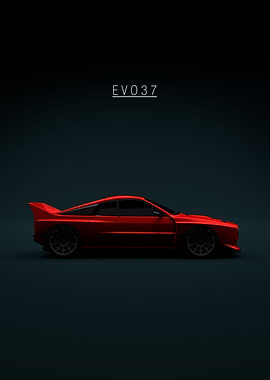 Lancia Kimera EVO37 Red