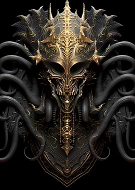 Black Golden Tentacles