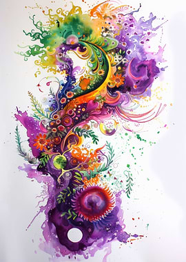 Virgos Floral Symphony