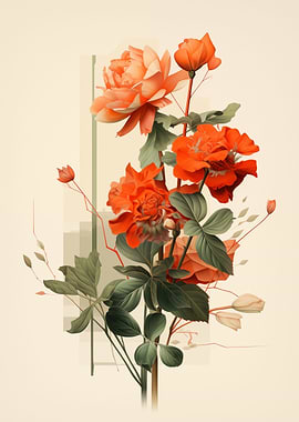 Beautiful flowers Art