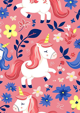 Pattern Unicorn Animal