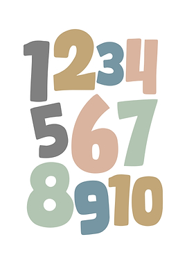 1234 numbers