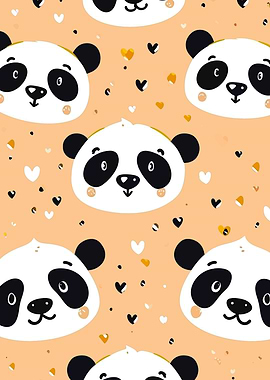 Pattern Panda Animal