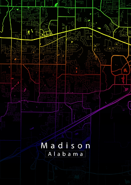 Madison Alabama City Map