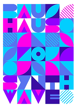 Bauhaus Synthwave