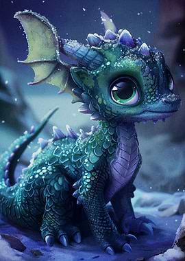 cute dragon animal