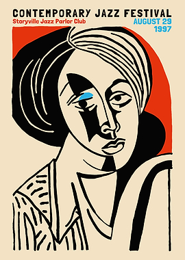 1997 Jazz Festival Poster