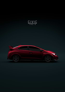 Honda Civic Type R FK2 Red