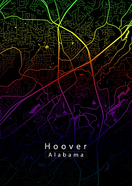 Hoover Alabama City Map