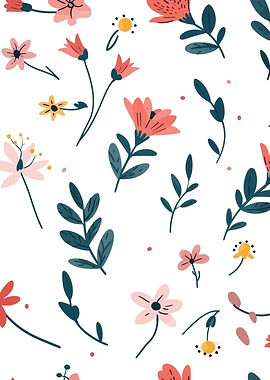 Pattern Flower Color