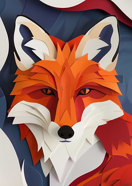 Fox Paper Craft