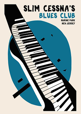 Retro Jazz Club Poster