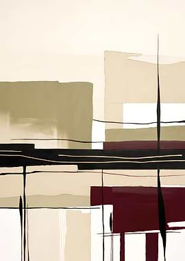 Abstract Rustic Painting