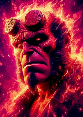 hellboy fire