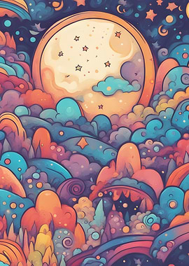 Colorful Fantasy World