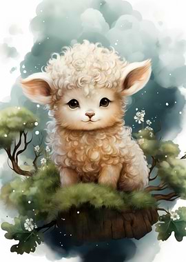Baby sheep