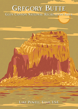 Gregory Butte Lake Powell