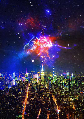 NYC Sprawling Lights