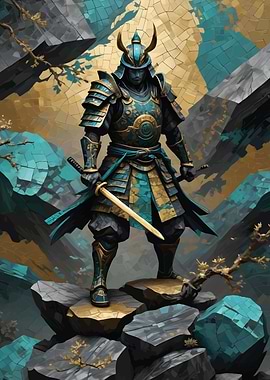 Samurai Warrior Kintsugi