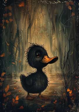 Enchanted Black Duckling