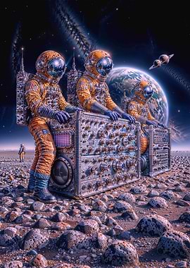 Astronaut Space Rock Music