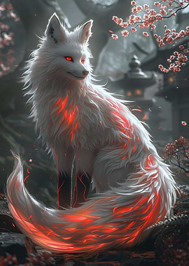 Sakura Kitsune Fox
