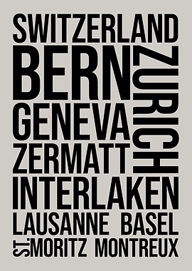 Switzerland Cities Art