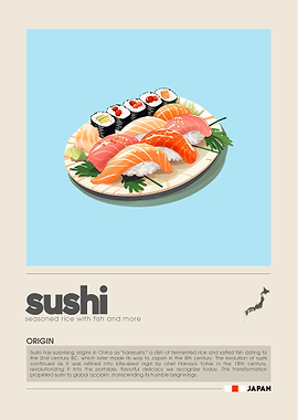 Sushi food art