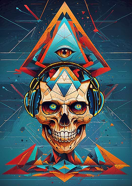 Music Skull Rad Minds Eye