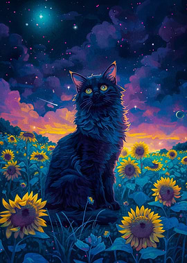cat vangogh