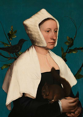 Lady with a Squirrel