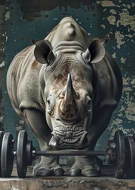 Rhino Fitness Muscles Gym