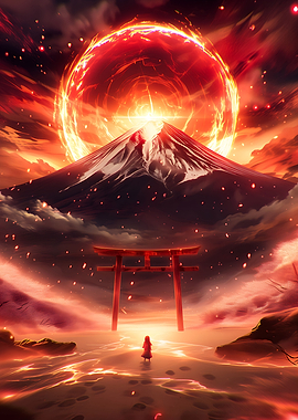 Japanese Desert Firestorm