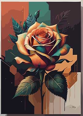 Retro Rose