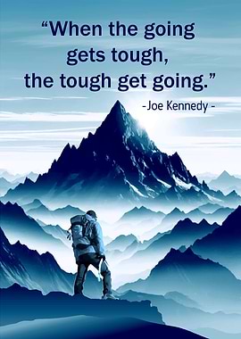 When the going gets tough