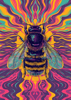Psychedelic Bumblebee