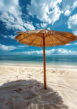 Sunny Beach Umbrella