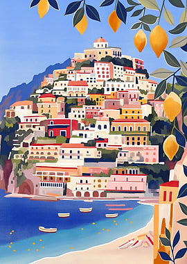 Beautiful Almafi Coast