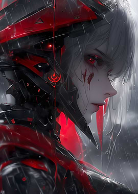 White Death Anime Girl