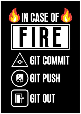 In Case Of Fire Git Commit
