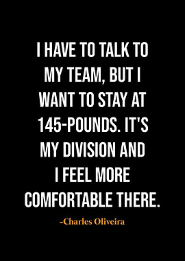 Charles Oliveira quotes