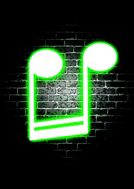 note music neon